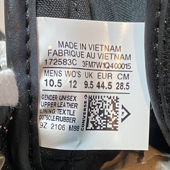 Carhartt WIP x Fastbreak Pro Cons Mid 'White Black' Size 10.5 New In Box - Picture 2 of 12